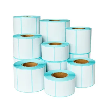 

5pcs Thermal Paper 40x20mm 30x20mm POS Printer 5 Rolls Labels Barcode White Stickers Sticker/Label/Adhensive Thermal Mini Print