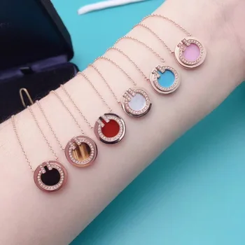 

18K Rose Gold Designer Jewelry Famous Jewelry Brand Small Size Necklace