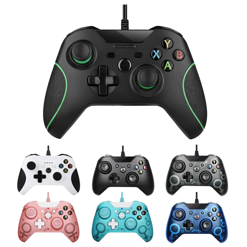 Проводной USB контроллер для Microsoft Xbox One PC Xone геймпад джойстик мандо тонкий