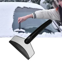 Voiture avec pelle à neige en acier inoxydable outil de grattoir à neige de dégivrage multifonctionnel en hiver grattage de la glace en verre déneigement 