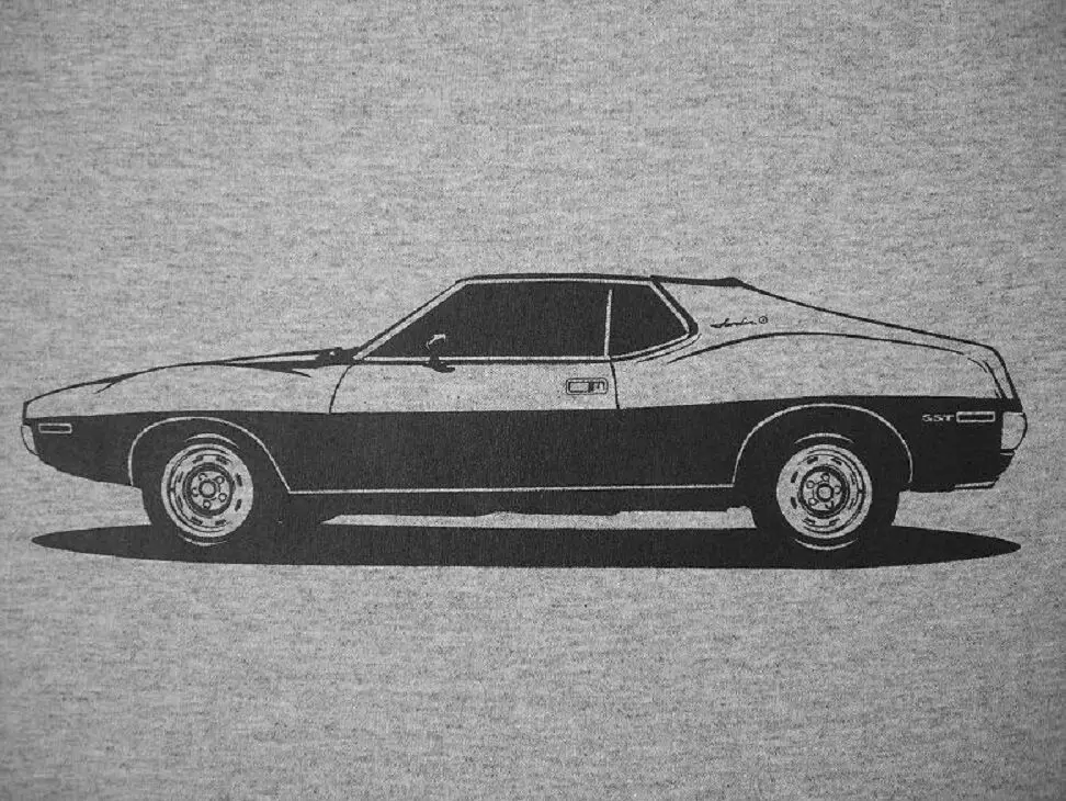 1972 Amc Javelin Sst T Shirt 1971 1973|Футболки| |