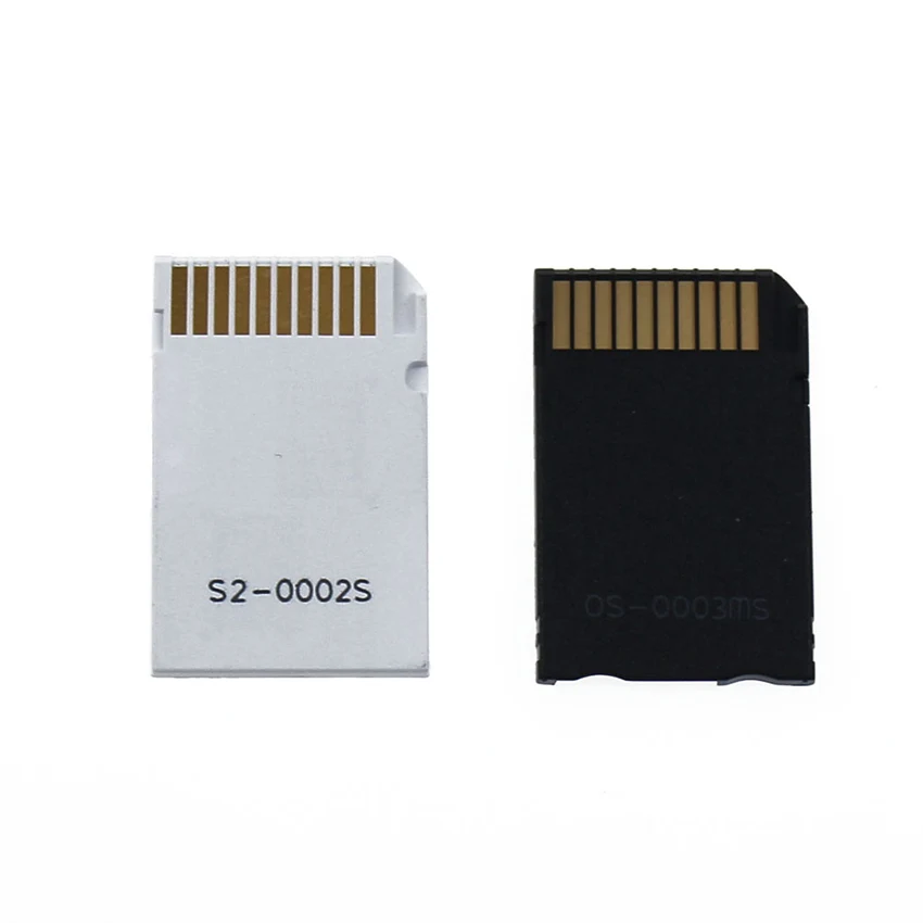 YuXi Memory Card Adapter Micro SD TF Flash Card to Memory Stick MS Pro Duo for PSP Card Single / Dual 2 Slot Adapter