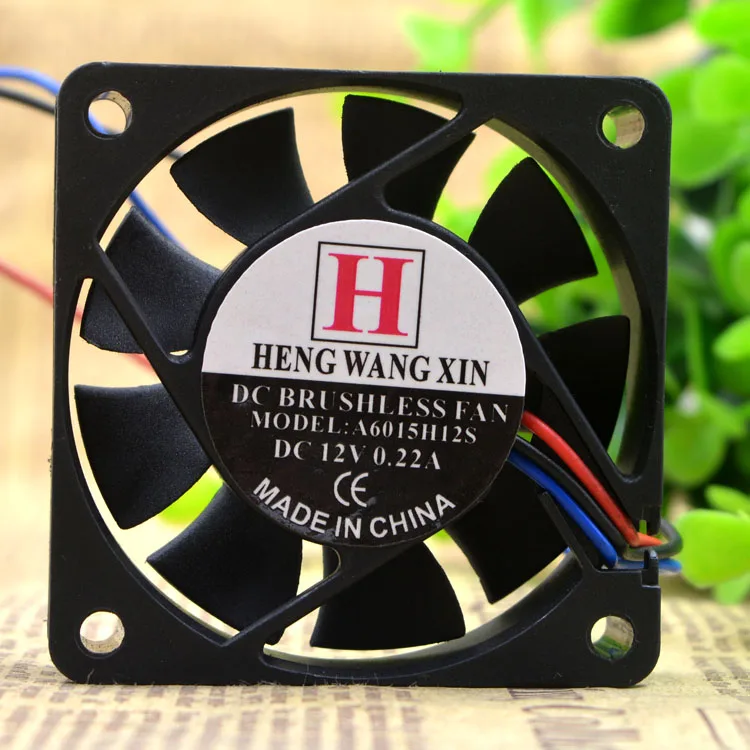 A6015H12S 12V 0.22A 6 см 6015 защиты электродвигателя Вентилятор охлаждения