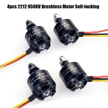 

4pcs/lot 2212 950KV Brushless Motors CW CCW Self-locking for F330 F450 F550 XK X380 X380A X380B X380C RC Quadcopter Drone
