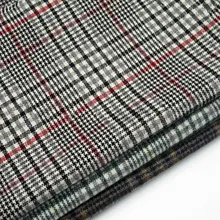 Шерстяная ткань; простая шерстяная клетчатая куртка; сезон осень-зима; шерстяная куртка