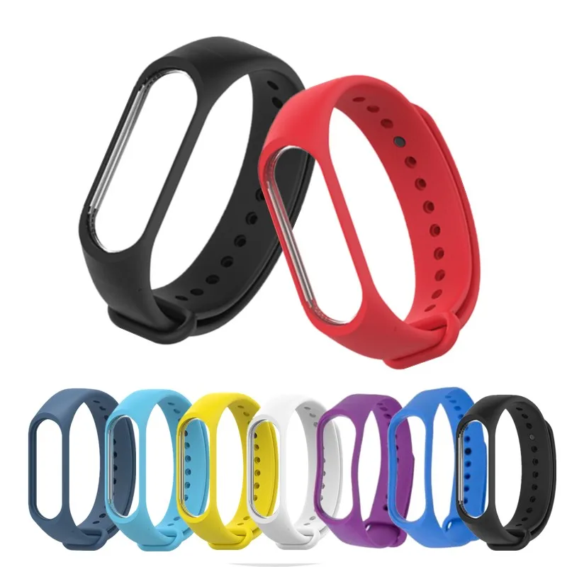 Новинка 2020 силиконовый ремешок для часов Xiaomi MI Band 4 3 xiaomi mi band аксессуары умных