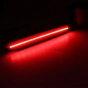 

Car Side Marker Lights Auto Set Accessories Front/Rear Bumper Lamp Red