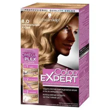 Крем-краска «Omega Plex» Color Expert, 8.0 Натуральный русый