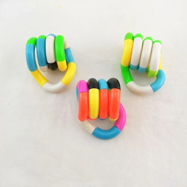 New Anti Stress Toy Twist Adult Decompression Toy Child Deformation Rope Perfect For Stress Kids To Play Toys Year New 18pcs