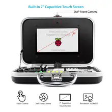 Elecrow Crowpi Basic Kit Mini Computer Design Monitor 7 inch HD Touch Screen Compact Raspberry Pi DIY Educational Learning Kit keyes diy board learning kit for raspberry pi translucent multicolored