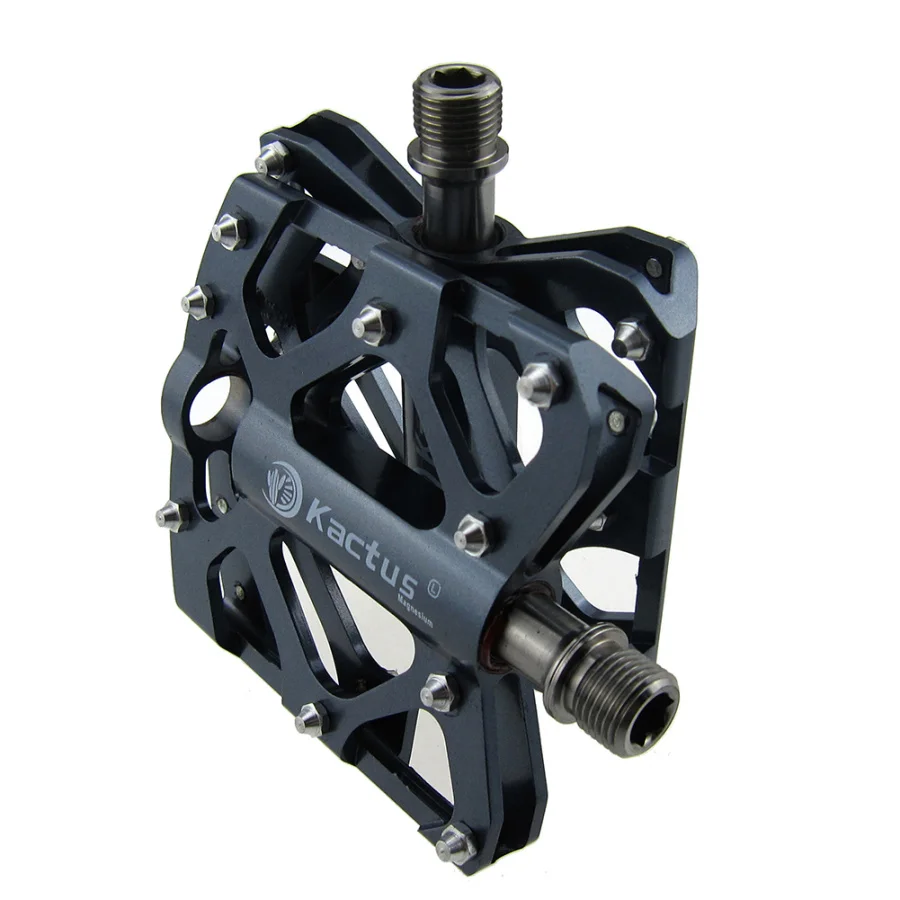 223 g/paia ultra light titanium asse del pedale della bicicletta di cnc PEDALI della bici della strada Titanium mtb mountain 6 Cuscinetti in lega di magnesio corpo BMX