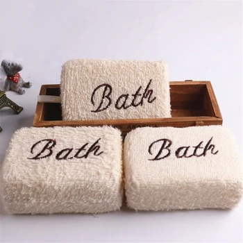 

Useful Bath Sponge Shower Rectangle Soft Natural Fiber Brush Clean Rich Foam Hands Wash Bathroom Bathing Utensils