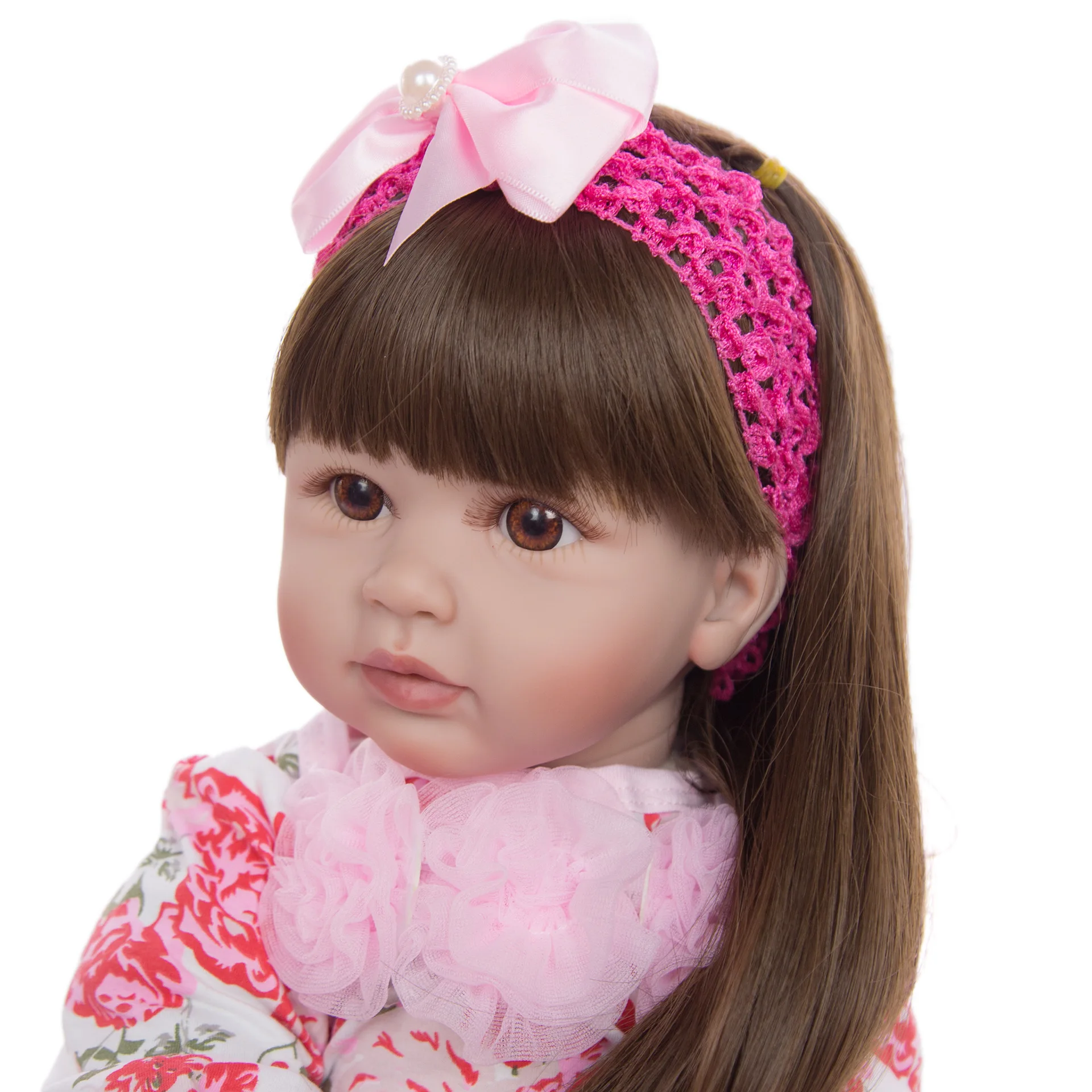 60 см силиконовые игрушки Reborn Baby Doll 24 дюйма винил принцесса девочка ребенок малыш гиперреалистичный подарок на день рождения игровой дом игрушки Bonecas