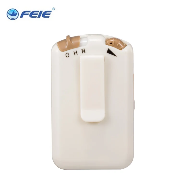 S-7A Pocket Hearing Aid Sound Amplifier for Severe Hearing Loss Adjustable Voice Volume with Earplugs Ear Care Hearing Aids 5