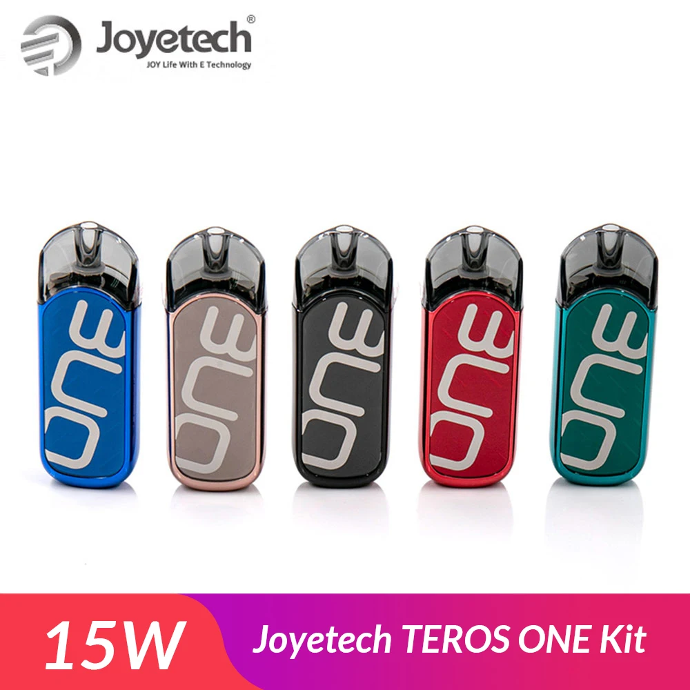 

NEW !Original Joyetech TEROS ONE Pod System Kit 650mAh Battery And 2ml Capacity 0.5ohm SS316 Mesh Coil Electronic Cigerette