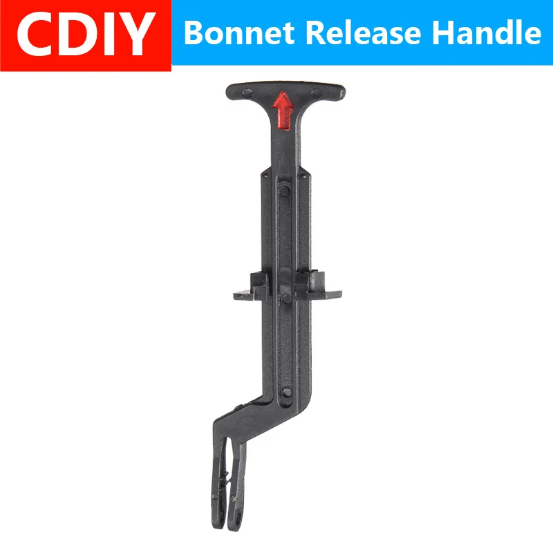 

1pc Black Bonnet Hood Release Rod Lock Latch Handle 3B0823593 for VW Passat B5 B5.5 1998 1999 2000 2001 2002 2003 2004