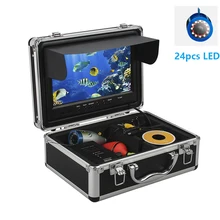9 30M Underwater Fishing Camera Fish Finder 24pcs Infrared and White LED Battery Control Box Underwater Video Fishing Camera ccdcam 1080p 10m underwater camera poe power white light underwater camera