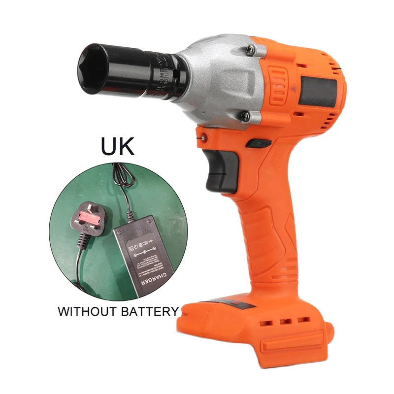 

Tool Electric wrench 168V Brushless 520Nm Strap Ergonomic Grip Charger