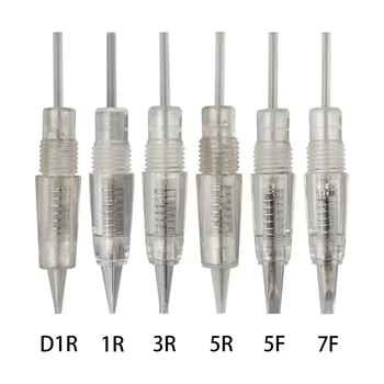 

Tattoo Machine needles Professional Permanent Makeup Eyebrow Lips Needles 0.25mm Disposable Tattoo Needle Rotary Tattoo Machine