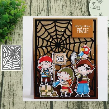 

Metal Cutting Dies Spider web frame for Scrapbooking Steel Craft Die Cut Embossing Paper Card Album Stencil