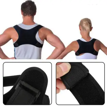 

Comfortable Unisex Adult Posture Corrector For Men And Women Upper Back Brace Clavicle Support Device For Thoracic Shoulder