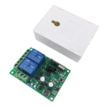 

433MHZ Remote Control Doors Adjustable Mode Alarm Flexible Lifting Equipment Relay Receiver Stable Signal Wireless Switch Set