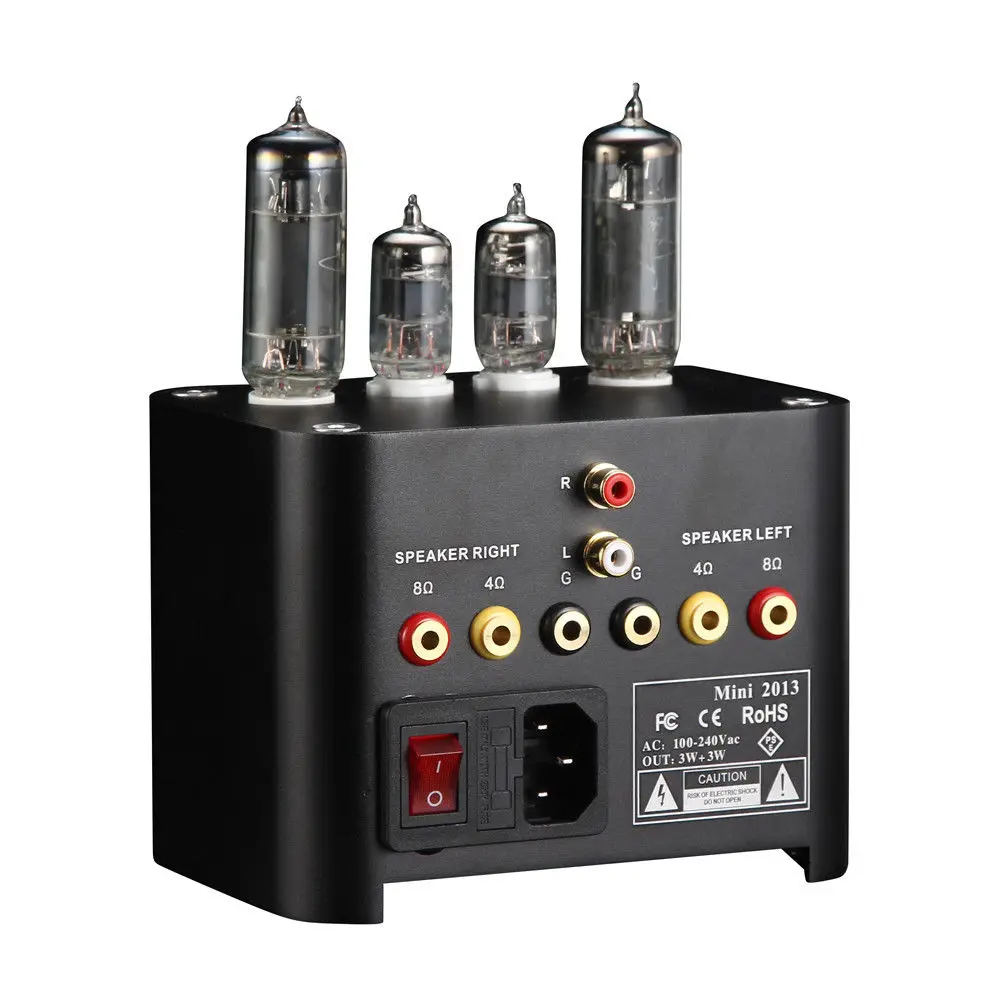 Douk Audio Mini 6J1+6P1 Vacuum Tube Amplifier Stereo HiFi Desktop Power Valve 3W+3w|Усилители мощности| |