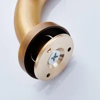 ELLEN ห้องน้ําปลอดภัยคว้าบาร์ 30/40/50 ซม.Antique Bronze ทองเหลืองห้องน้ํา Handrail คว้าบาร์ฝักบัวความปลอดภัยสนับสนุน EL89 6