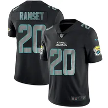 Мужская Новинка, высокое качество, черная футболка Jacksonville Jalen Ramsey Jaguars