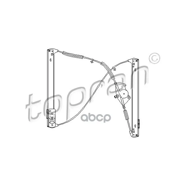 Стеклоподъемник Audi A4 B6/B7 Пер.Лев. Topran 111275755 topran арт. 111275755