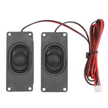 

4 Ohm 3W LCD Panel Speaker Amplifier Audio Frequency Output for V59/56/59 3463A SKR.03 - Black (30mm x 70mm) 1 Pair
