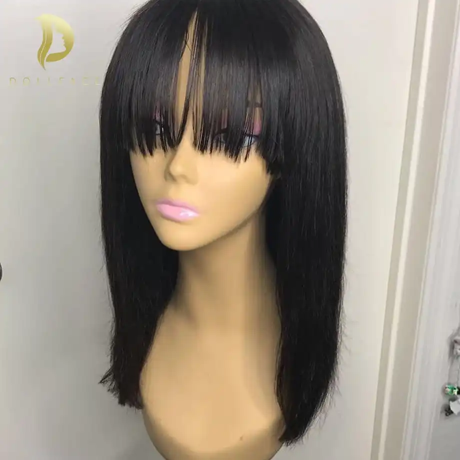 Pariki Iz Naturalnyh Volos Na Kruzhevnoj Frontalnoj Osnove S Chelkoj Korotkie Chernye Zhenskie Naturalnye Shvejcarskie Kruzhevnye Remy Aliexpress