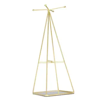 

Iron Art Jewelry Rack Creative Jewelry Rack Dressing Table Decor Simple Jewelry Display Stand Desktop Jewelry Storage Holder