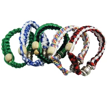 Креативный металлический браслет курительная трубка Ретро плетеная веревка бусы браслет труба портативный браслет подарки для мужчин и женщин