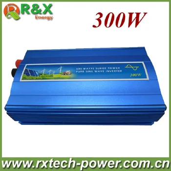 

300W Off Grid Inverter Pure Sine Wave Inverter for Solar Wind 12V/24V DC to 100/110/120/220/230/240V AC