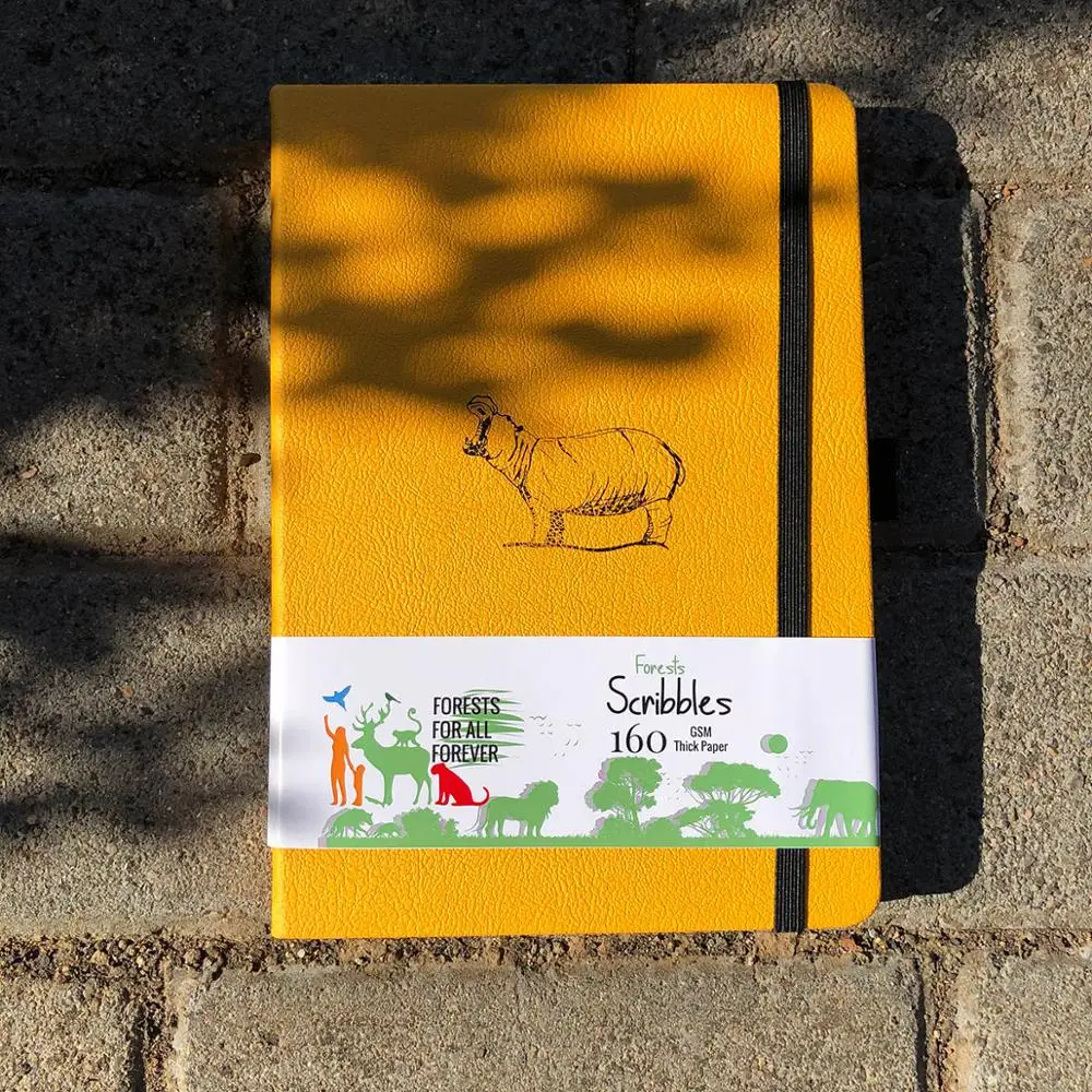 Блокнот BUKE Dot Grid Journal точечный рисунок SKetchbook 160gsm бумага внутренний карман
