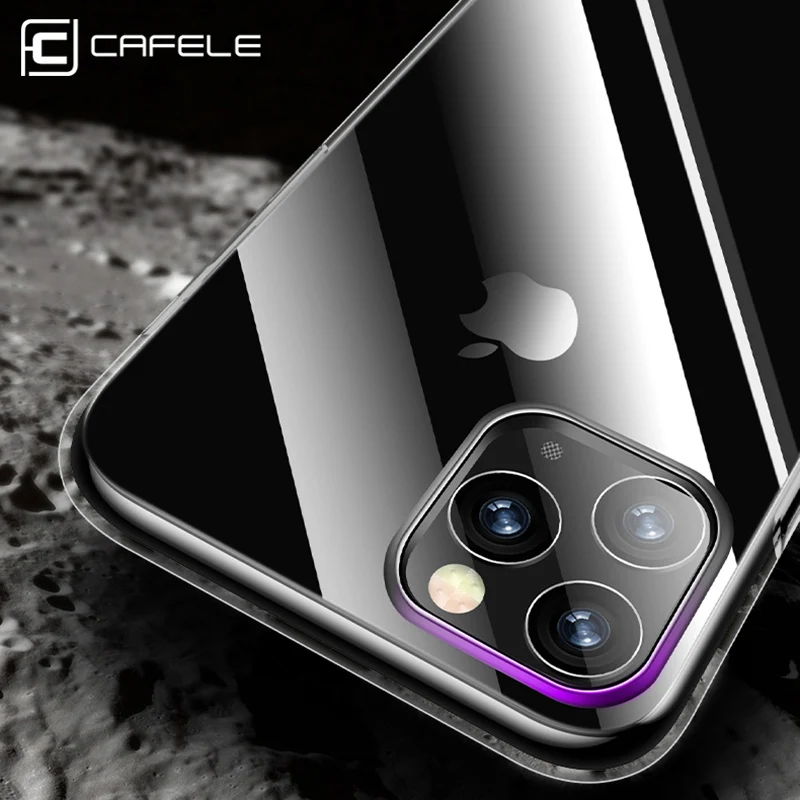 Cafele TPU чехол для телефона iPhone 11 pro Max SE 2020 кристально чистый мягкий iphone 12 6 1 7