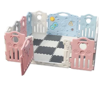 

Multi-function child safety fence safety toddler crawling bar indoor home children's game shatter-resistant fence widened height