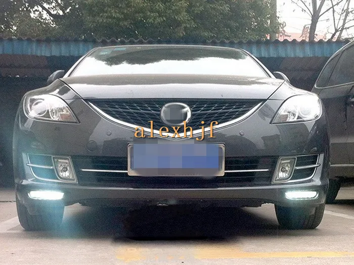 

July King LED Daytime Running Lights DRL Case for Mazda 6 Rui Yi, LED Front Bumper DRL, 1:1, Replacement