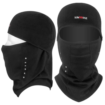 Fietsen Winter Fleece Warm Full Face Cover Fleece Bivakmuts Thermische Fiets Volgelaatsmasker