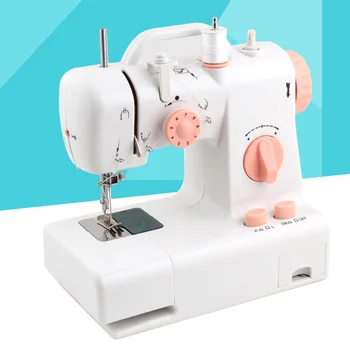 

Mini Handheld Sewing Machine Electric Multifunction Double Speed Double Thread Reverse Sewing Automatic Thread Sewing Machine Wi