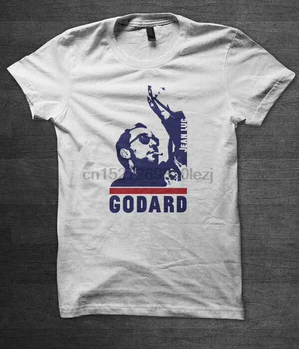 Футболка с надписью Jean Luc Godard |