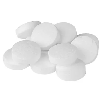 

50PCS Multifunction Chlorine Tablets+5 IN 1 Test Strips For Pool Hot Tub SPA For Algae Prevention And Flocculation