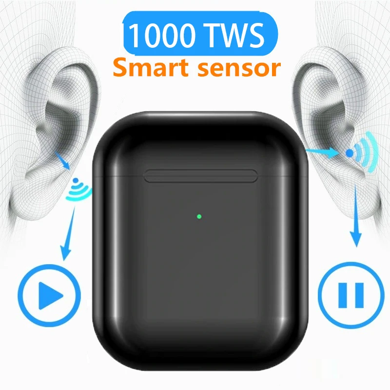 I1000 TWS наушники-вкладыши Смарт сенсор беспроводные наушники черные и белые наушники Bluetooth 5,0 наушники Pk i100 i200 i5000 Air3 pro TWS