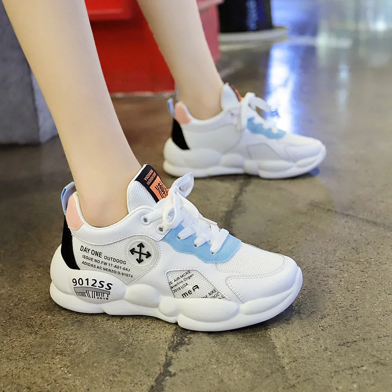 BIGFIRSE женские Сникеры с сеткой Flyknit Trend женская обувь Лоферы новые zapatillas mujer женские кроссовки уличные кроссовки