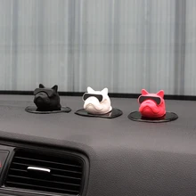 1 шт. Французский бульдог кукла автомобиль украшение для приборной доски украшение авто интерьер автомобиля Стайлинг собака игрушки авто аксессуары