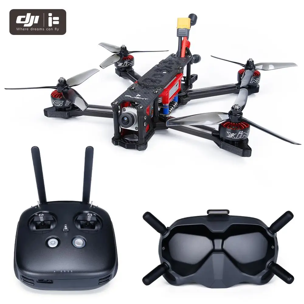 IFlight X DJI TITAN DC5 222 мм 5 дюймов 4S 6s FPV Дрон BNF с DJI HD FPV воздушный блок/XING 2207 мотор/sucex-d F7 50A стек для FPV