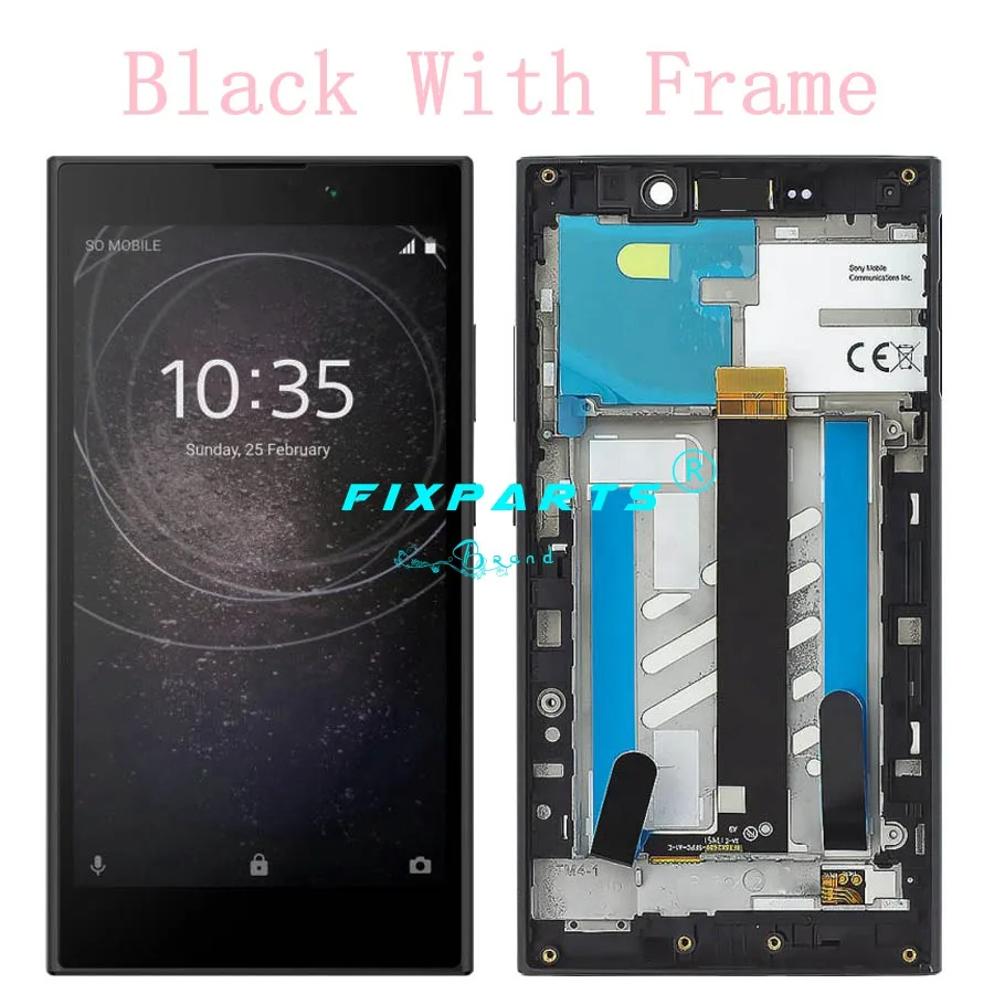 Sony Xperia L2 LCD Display Touch Screen Sensor Glass Assembly