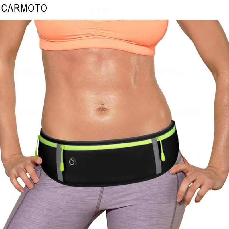 

black Fashion waist bag unisex waterproof fanny pack women belt bum bag male phone wallet Pouch Bags Anti-theft Cell Phone Pocke