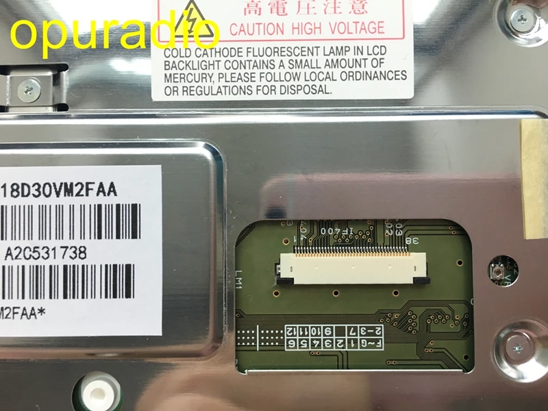 7 дюймовый ЖК дисплей TX18D30VM2FAA TX18D30VM2FAB экран для Citroena C5 RT4 Автомагнитола DVD GPS